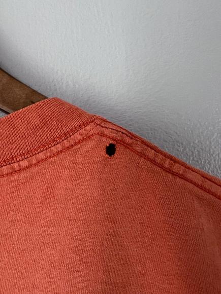 Harley Davidson Shirt Tank Top Orlando Florida USA Y2K Orange SUN FADED XL - Picture 9 of 12